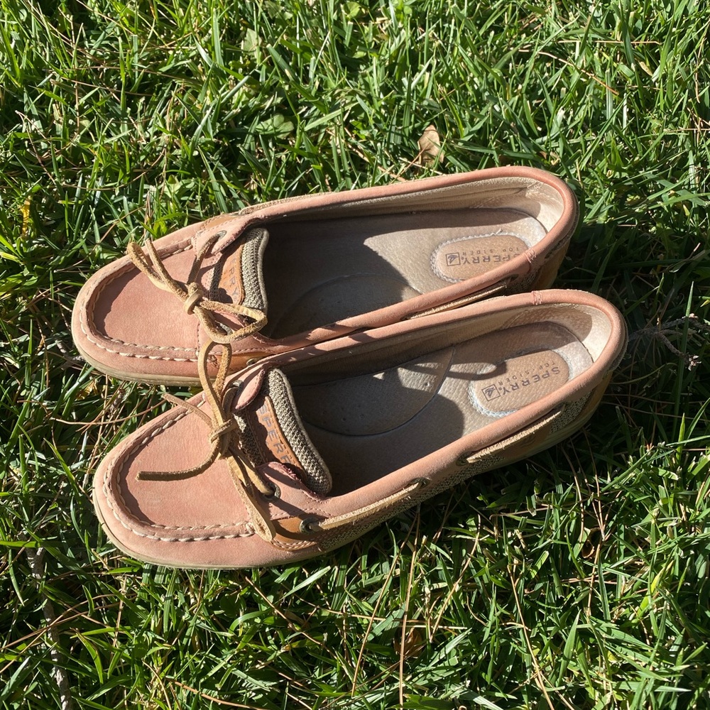 Sperry Top Sider in pink leather